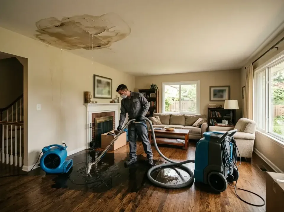 attic-pipe-burst-ceiling-drip-008 — frequently asked questions, Water Damage Restoration & Carpet Care in Graceville, FL